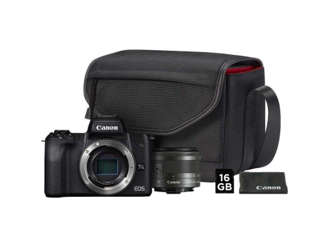 Canon EOS M50 + EF-M 15-45 mm IS STM Value Up Kit